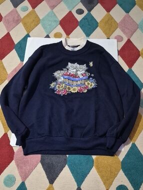 Vintage Day Breeze X Jerzees Crewneck Sweatshirt
